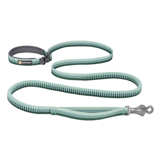 RuffwearRoamerBungeeDogRunningLeadRiverRockGreen(2.2-3.4m)