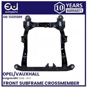 RVAUXHALL/OPELINSIGNIA2008-2017FRONTSUBFRAMEAXLECROSSMEMBER3321209