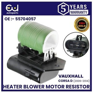 RVAUXHALLCORSAD2006-2014RADIATORCOOLINGFANHEATERRESISTOR