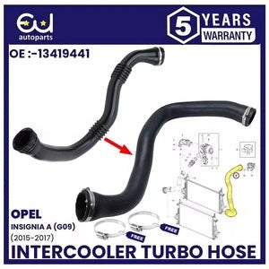 RVAUXHALLINSIGNIA1.6DIESELTURBOINTERCOOLEROUTLETHOSEPIPE13419441