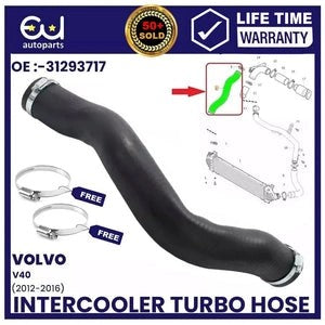 RVOLVOV40D21.6DIESELINTERCOOLERTURBOHOSEPIPE31293717(2012-2016)