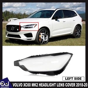 RVOLVOXC60MK2FRONTHEADLIGHTLAMPLENSCOVERLEFTPASSENGERSIDE2018-20