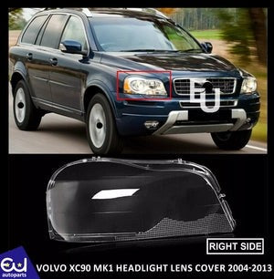 RVOLVOXC90MK1FRONTHEADLIGHTLAMPLENSCOVERRIGHTDRIVERSIDE04-2013
