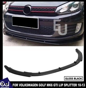 RVWGolfMK6GTDGTIFRONTSPLITTERSPOLERLIPBODYKITGLOSSBLACK2008-2013
