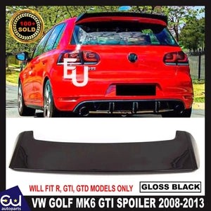 RVWGOLFMK6GTIGTDGOLFRSTYLEREARROOFSPOILER2008-2013GLOSSBLACK
