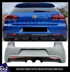 RVWGOLFMK6REARBUMPERDIFFUSERR20TYPEBODYKITS9-12OEMFITTDIGTIFSI