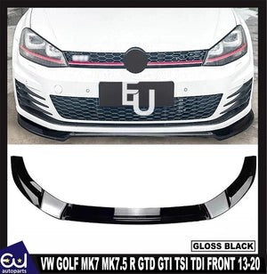 RVWGolfMK7MK7.5RGTDGTITSITDIFRONTSPLITTERSPOILERLIPGLOSS13-20