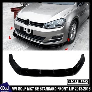 RVWGOLFMK7SESTANDARDTDITSIGLOSSBLACKFRONTSPLITTERSPOILERLIP13-16