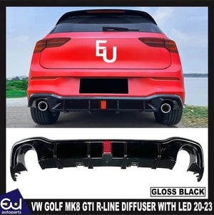 RVWGOLFMK8GTIR-LINEREARDIFFUSERWITHLEDBRAKELIGHTGLOSSBLACK20-23