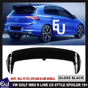 RVWGOLFMK8RGTDGTI2019+CSCLUBSPORTSTYLEREARROOFSPOILERGLOSSBLACK