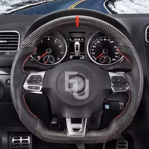 RVWGOLFVIMK6GTIGTDRSCIROCCOJETTACARBONFIBERLEATHERSTEERINGWHEEL