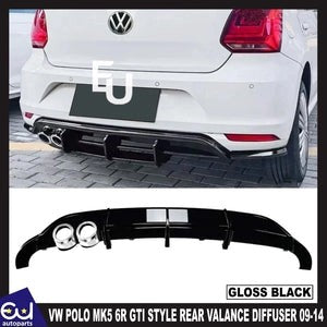 RVWPOLOMK56RGTISTYLEREARVALANCEDIFFUSERBODYKITGLOSSBLACK2009-14