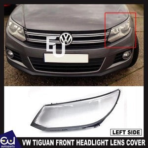 RVWTIGUANFRONTLEFTSIDECLEARHEADLIGHTCOVERLENSSHELLLAMPSHADE13-2015