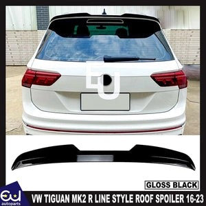 RVWTIGUANMK216-23RLINESTYLEREARBOOTROOFSPOILERWINGLIPGLOSSBLACK
