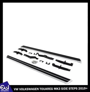 RVWVOLKSWAGENTOUAREGMK32019+ALUMINIUMSIDESTEPSRUNNINGBOARDRAILS