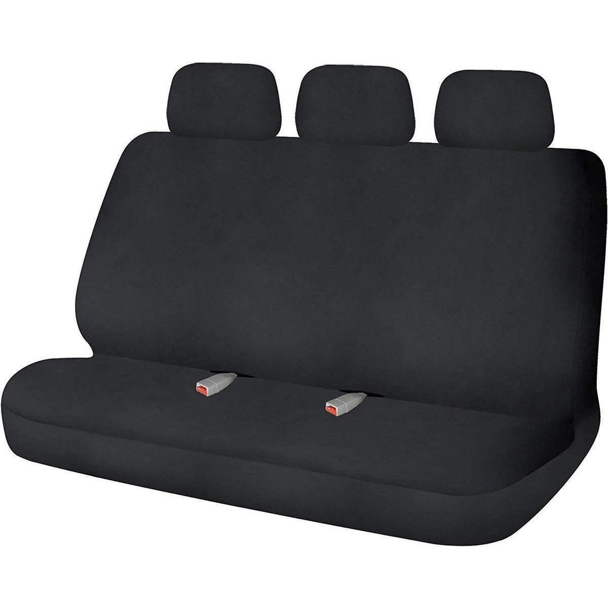 SakuraRear3SeatUniversalBlackWaterproofDurableCarSeatCoversProtectors