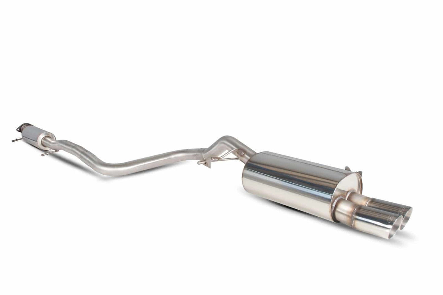 ScorpionFordFiestaST180(13-15)2.5″ResonatedCat-BackExhaust-PolishedTwinDaytonaTips–SFD073