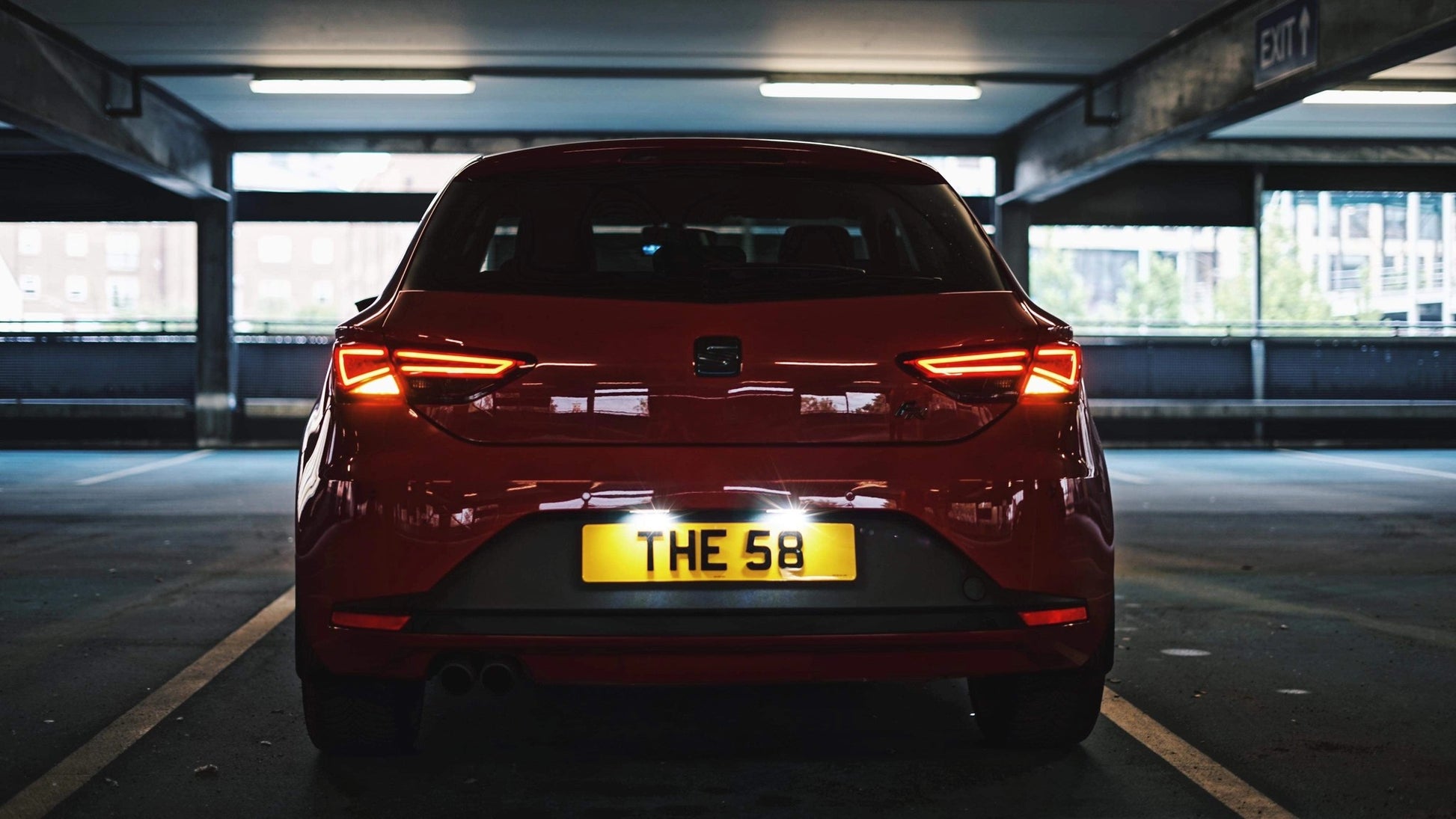 SEATLeonMK3LEDNumberPlateLights(ErrorCodeFree)