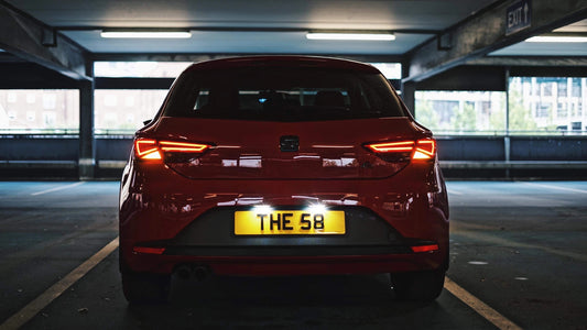 SEATLeonMK3LEDNumberPlateLights(ErrorCodeFree)