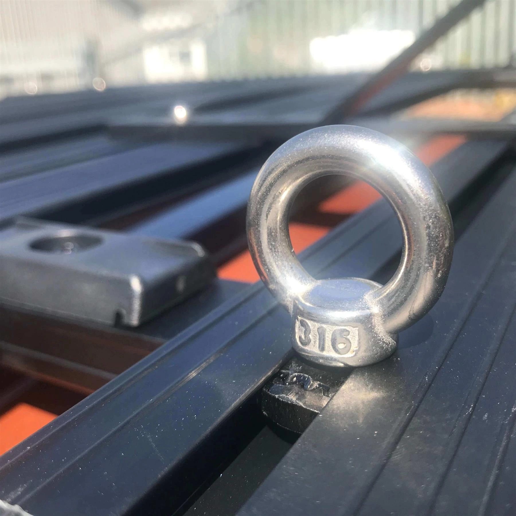 Setof8AnchorEyeboltO-ringsforDirect4x4AluModLowProfileRoofRacks