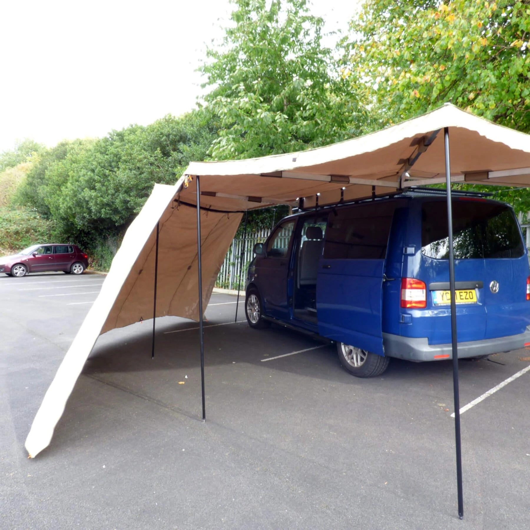Side&EndWallAddonsforDirect4x4ExpeditionFold-outVehicleSideAwnings