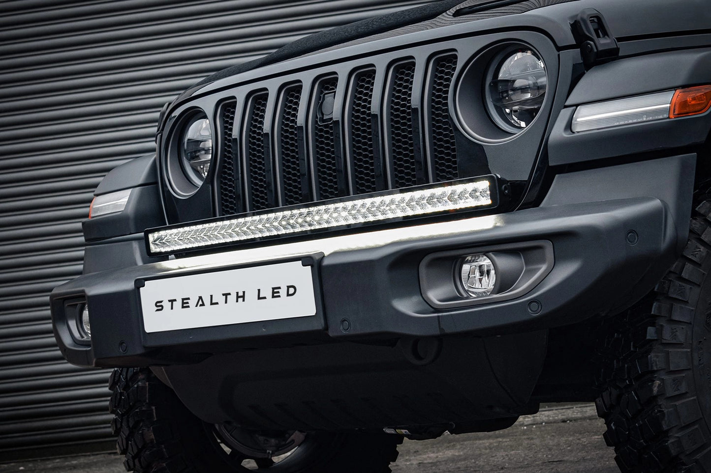 StealthLEDJEEPWranglerJL2019+40″LuminousLEDIntegrationGrilleKit–33,600Lumens