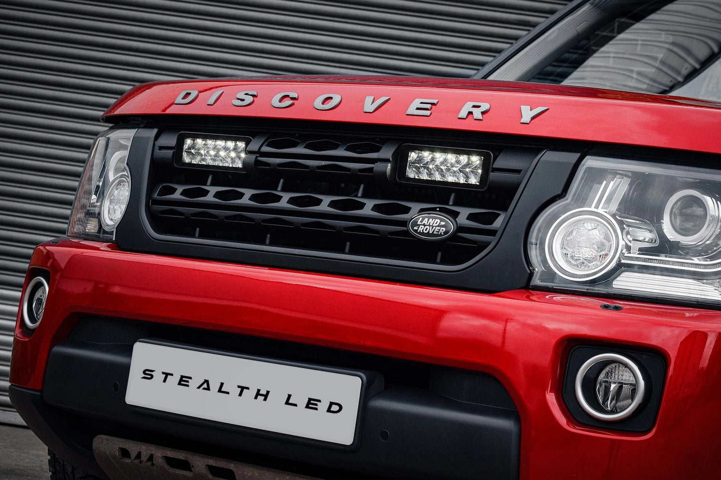 StealthLEDLandRoverDiscovery4.52013-2016Twin7″LuminousLEDIntegrationGrilleKit–10,080Lumens