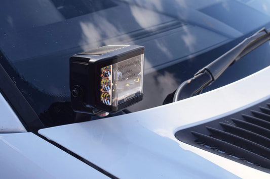 StealthLEDMercedesSprinter2006-2013Twin4″DarkForceLEDBonnetKit–16,800Lumens