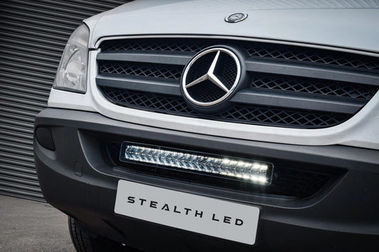 StealthLEDMercedesSprinter2006-201321″LuminousLEDIntegrationGrilleKit–16,800Lumens