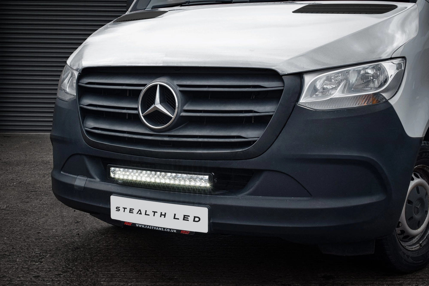 StealthLEDMercedesSprinter2019+21″LuminousLEDIntegrationGrilleKit–16,800Lumens
