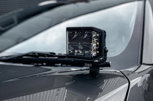 StealthLEDMitsubishiL2002015-2019Twin4″DarkForceLEDBonnetKit–16,800Lumens