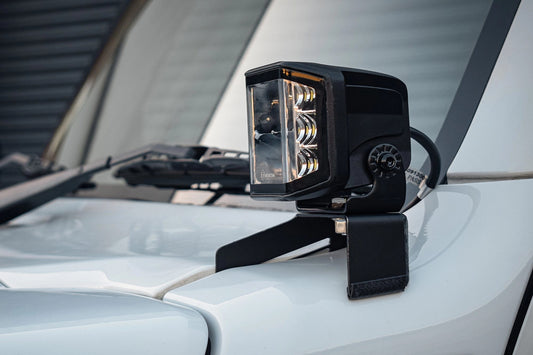 StealthLEDSuzukiJimny2018+Twin4″DarkForceLEDBonnetKit–16,800Lumens