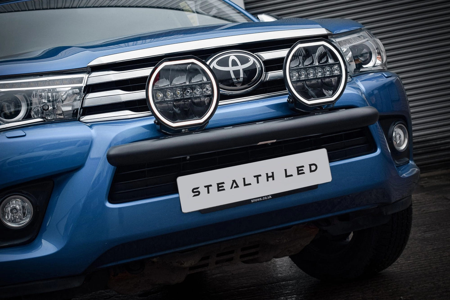 StealthLEDToyotaHiluxMK82015-2020Twin9″LuminousLEDSpotLightKit–15,874Lumens
