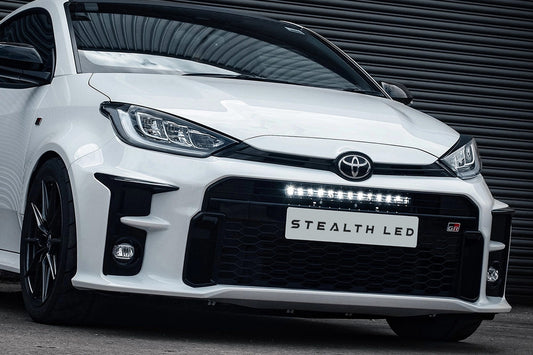 StealthLEDToyotaYarisGR20″LuminousLEDIntegrationGrilleKit–8,400Lumens