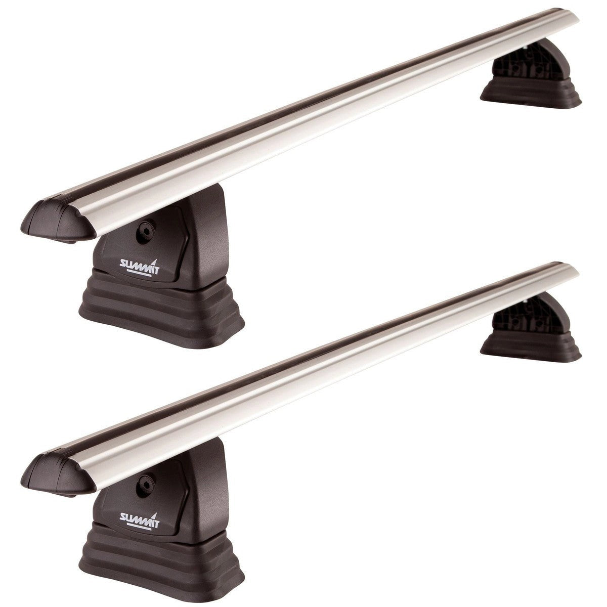 SummitPremiumRoofTentCompatibleAluminiumMulti-FitRoofBarSystemSURT-0081.15mFixPoint