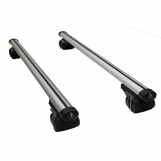 SummitSUM-003SemiUniversalRoofBars(Pairof)toFitCarswithRunningRails,Aluminium1.35minLength,Setof2,onesize