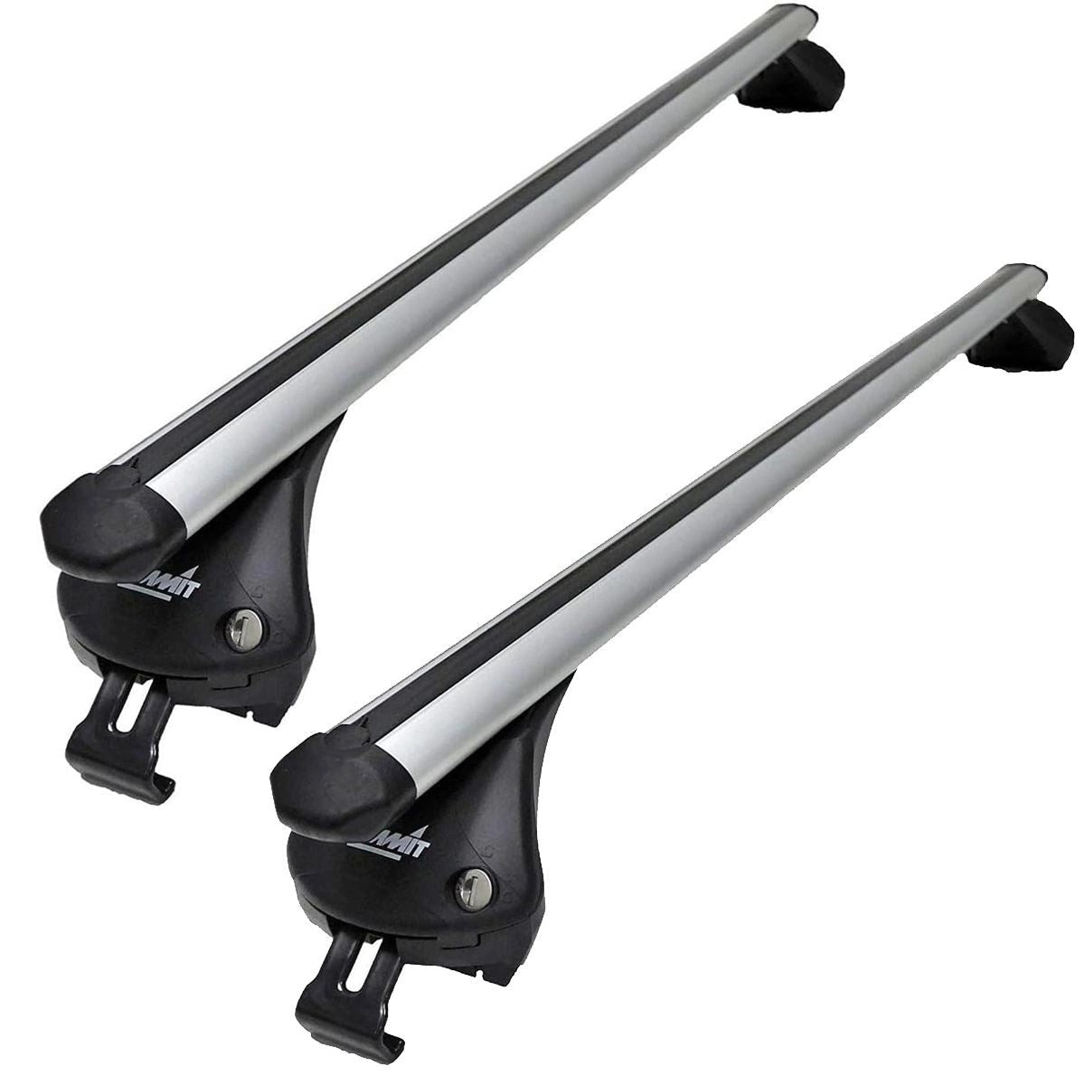 SummitSUP-957FPremiumIntegratedRailingBarforCarswithRunningRails,Aluminium,Setof2
