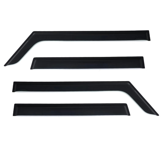 SuzukiJimny3-DoorMK418-20Front&RearTintedWindDeflectors