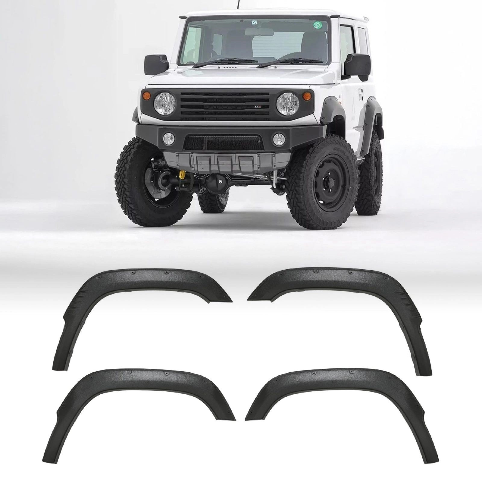 SuzukiJimnyJB642018+BlackFenderFlareKit