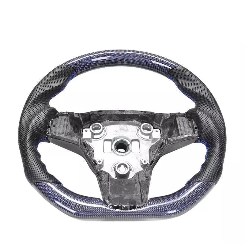 TESLAModel3CarbonFibreSteeringWheel(CUSTOM)
