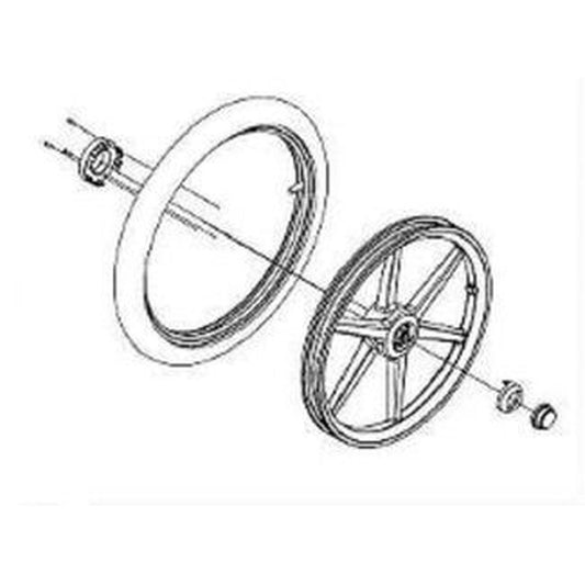 Thule16"RearWheelRight-ThuleUrbanGlide2(2020-X)ReplacementPart/Spare1500054548"