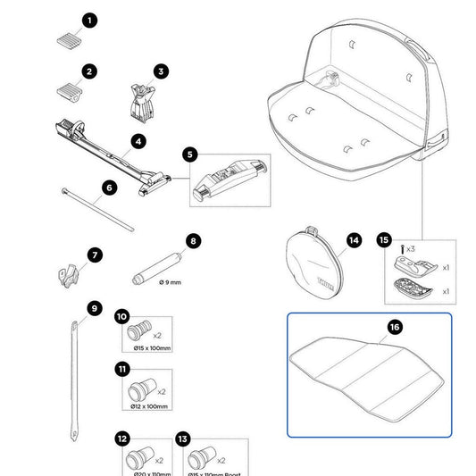 ThuleInsideBoardSpare/ReplacementPart1500052468/52468