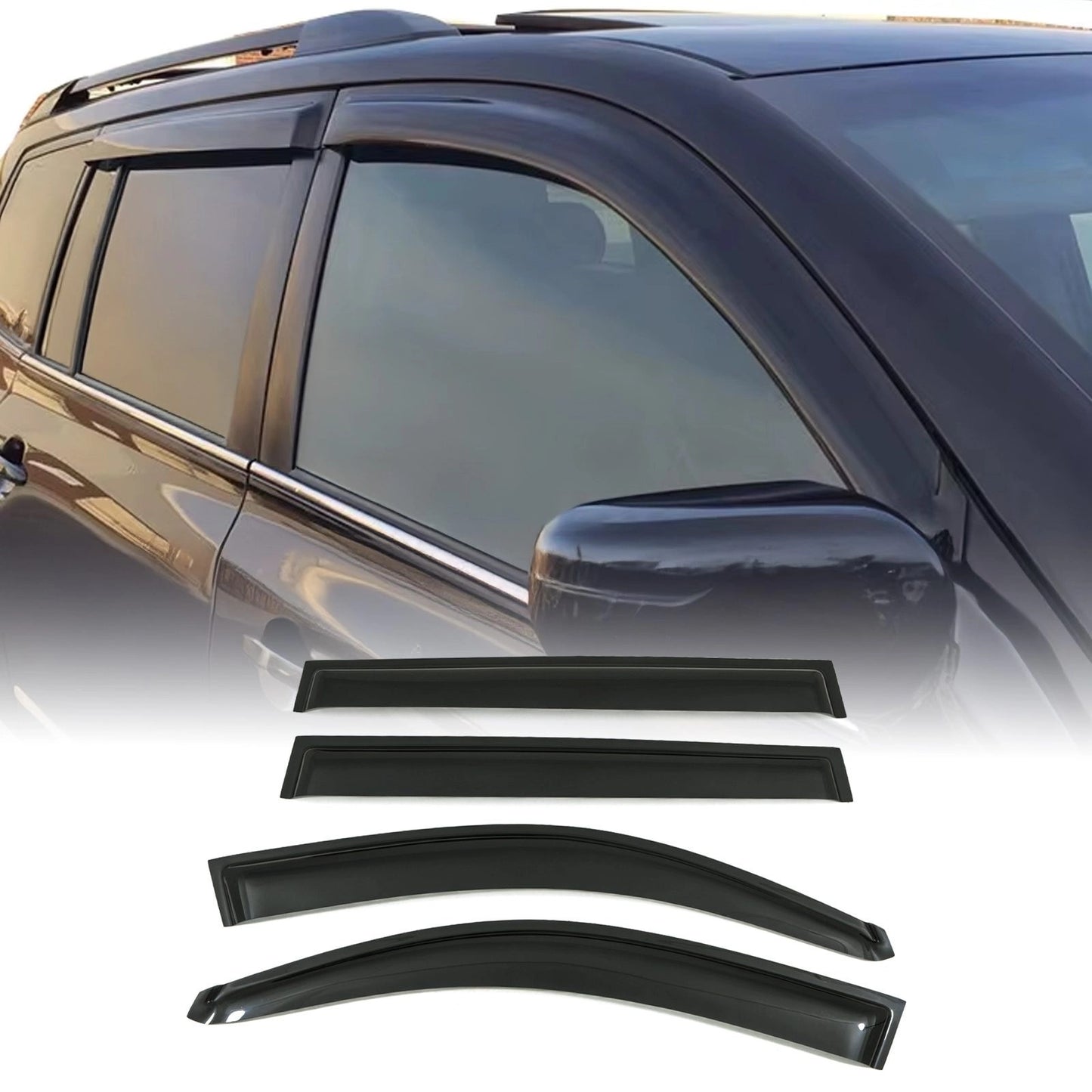 ToyotaHighlanderXU4008-13BlackWindDeflectors