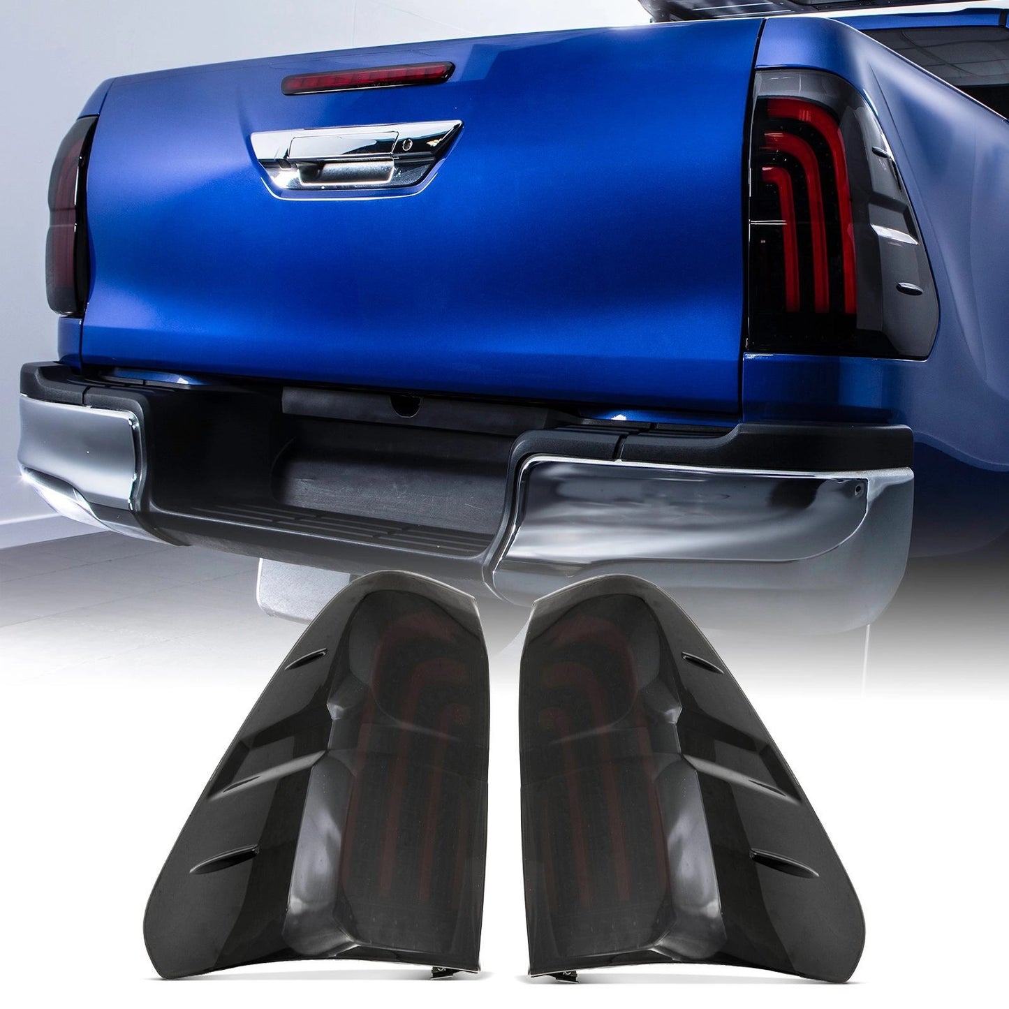 ToyotaHiluxRevo15-20RearLEDSmokedTailLights