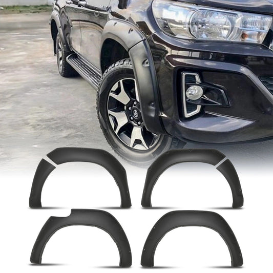 ToyotaHiluxRevo18-2070mmMatteBlackWheelArches