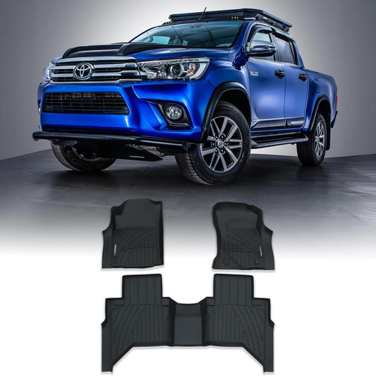 ToyotaHiluxRevoManual2015+RubberFloorMats