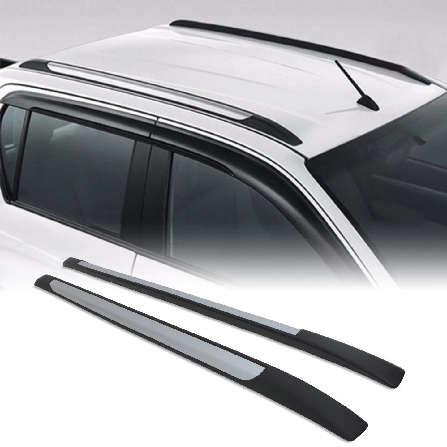 ToyotaHiluxRevoMK815-21Black&SilverRoofRails