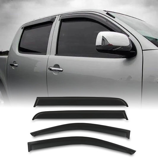 ToyotaHiluxVigo05-11BlackWindDeflectors