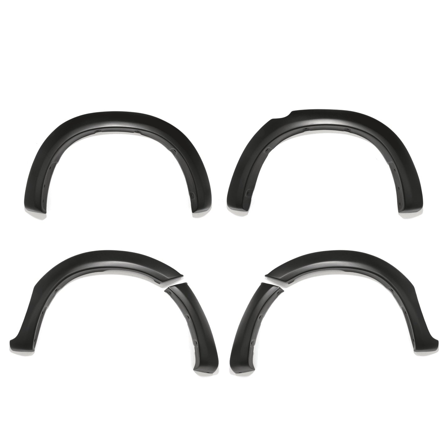 ToyotaHiluxVigo2005-10OEMDesignMatteBlack70mmWheelArchKit