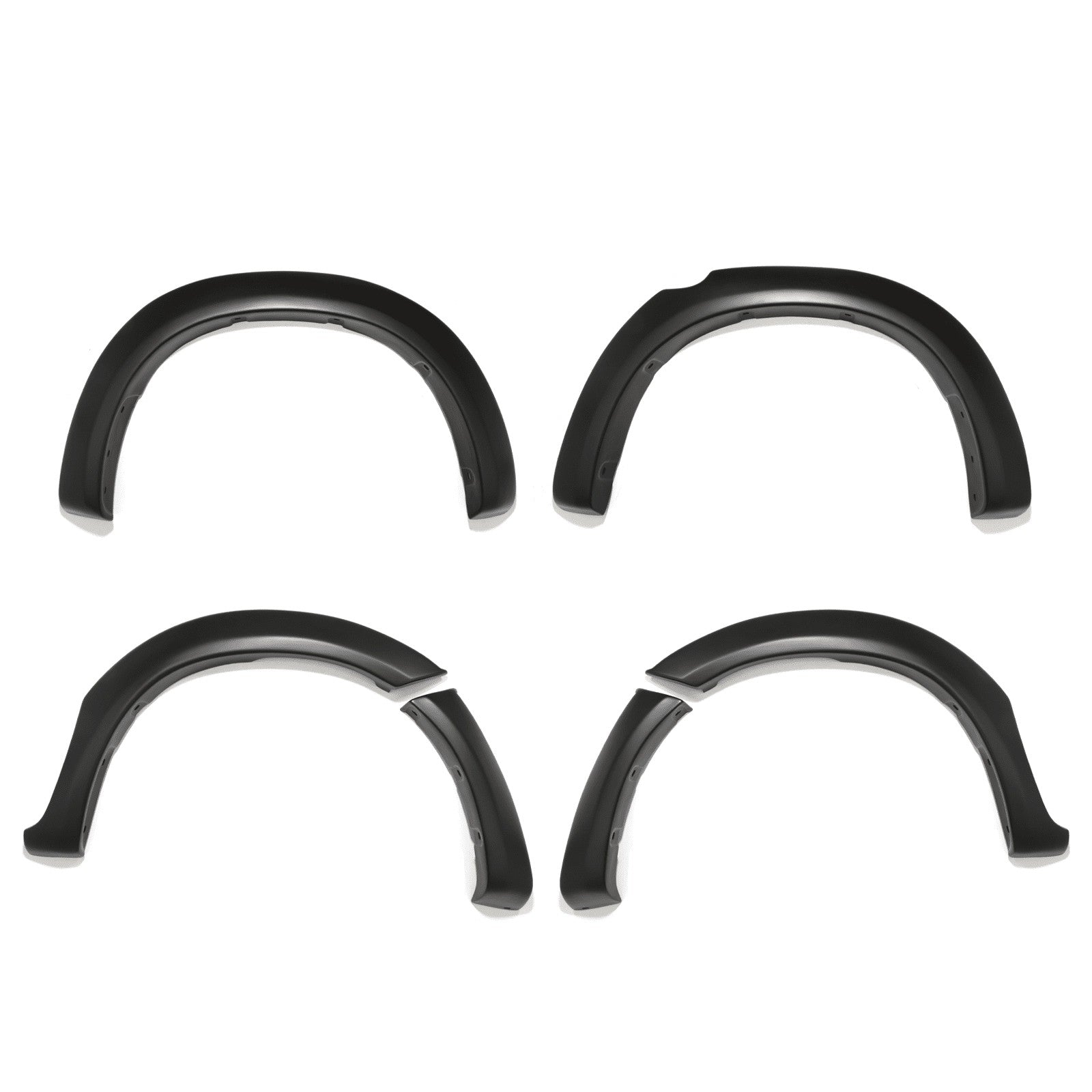 ToyotaHiluxVigo2005-10OEMDesignMatteBlack70mmWheelArchKit